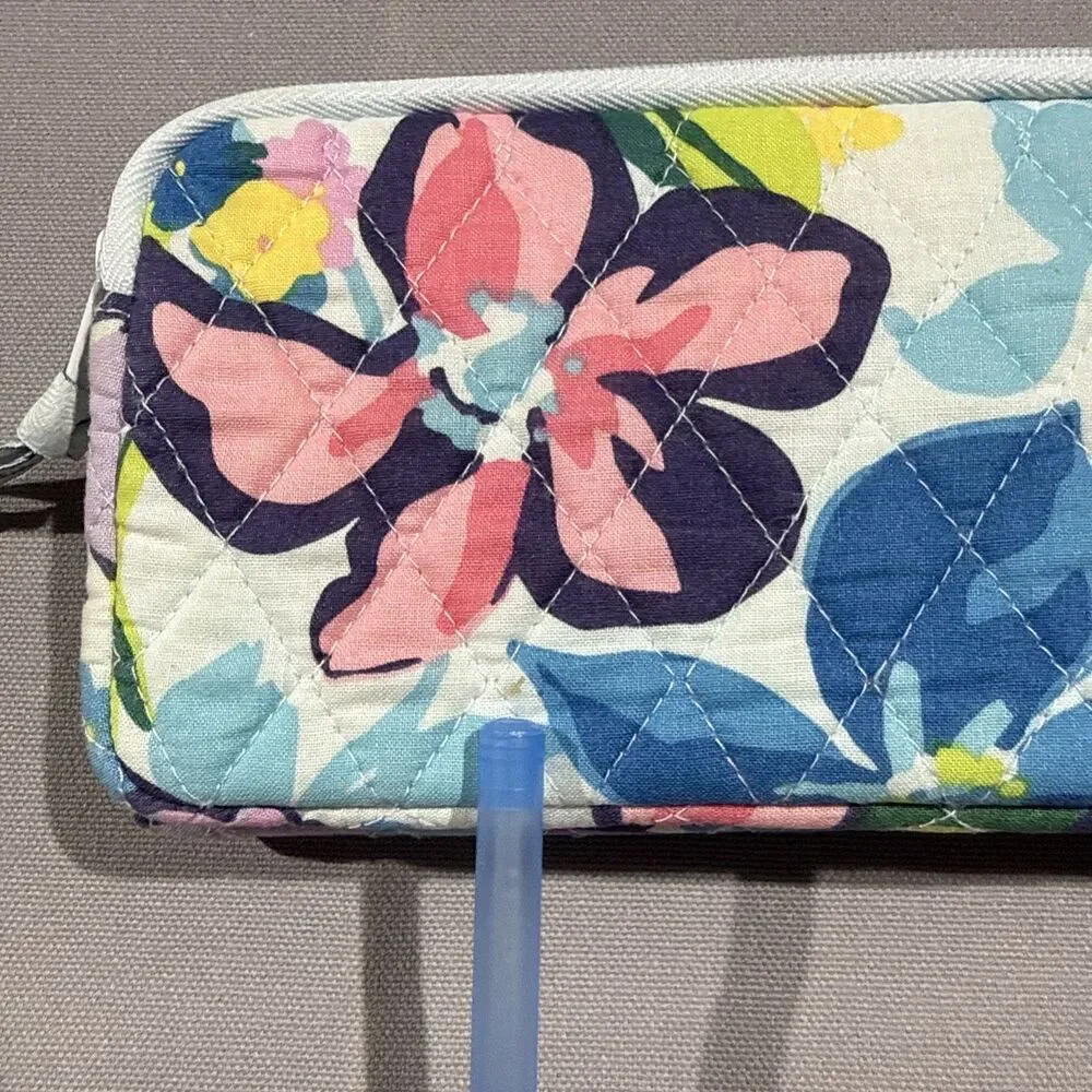 Vera Bradley Crossbody Wristlet Marion Floral Pattern RFID Wallet